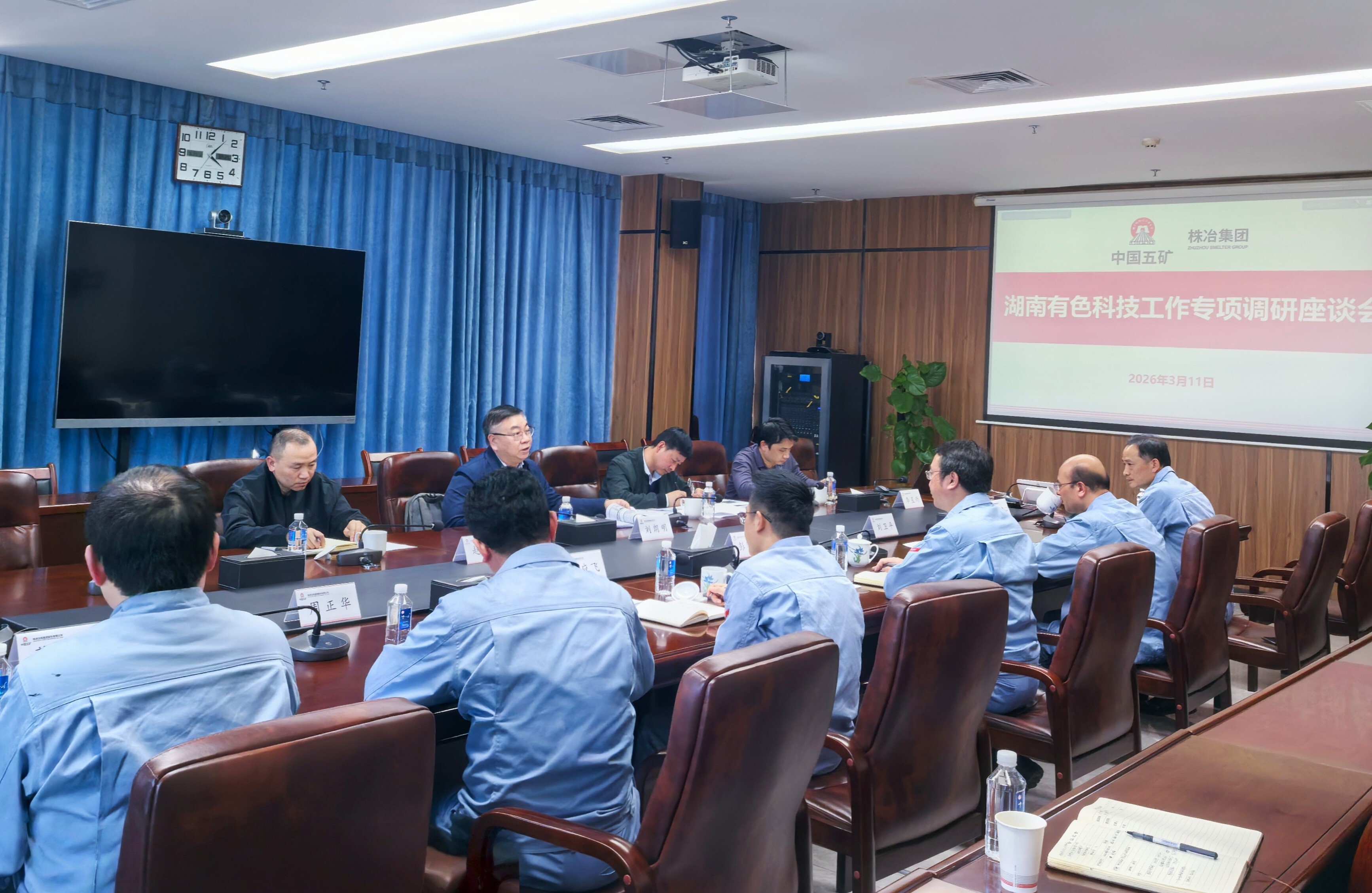 刘朗明到公司铜铅锌基地调研指导...